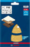 Bosch Accessoires Expert C470 schuurpapier voor multischuurmachines 102 x 62 mm, 93 mm, K40 10-delig