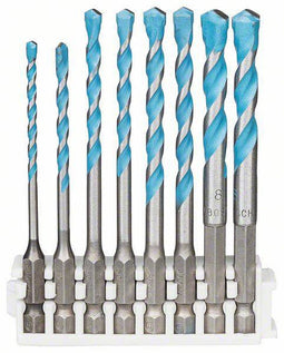 Bosch Accessoires HEX 9 delige boorset - multifunctioneel - 2608577141