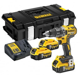 DeWalt DCD791P3K 18V XR BL Schroef/boormachine 5.0Ah | + 3e accu - DCD791P3K-QW