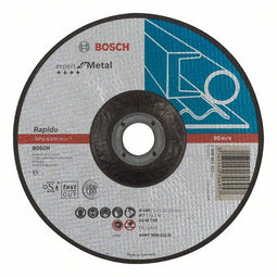 Bosch Accessoires Doorslijpschijf gebogen Expert for Metal - Rapido AS 46 T BF, 180 mm, 22,23 mm,
