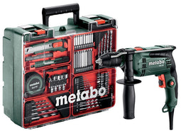 Metabo SBE 650 Klopboormachine | Mobiele werkplaats | Set | 650 Watt | 10 Nm | In kunststof koffer -