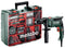 Metabo SBE 650 Klopboormachine | Mobiele werkplaats | Set | 650 Watt | 10 Nm | In kunststof koffer -