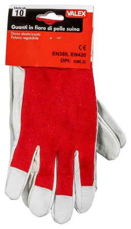 Valex 1960567 | Werkhandschoenen | Maat 9 | Rood