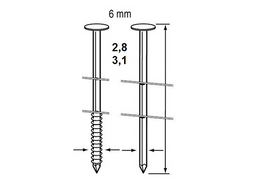 Dutack Coilnagel RNCW28 Nk 65mm Draadgebonden ds 5 duizend - 5242009