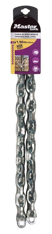 Masterlock Ketting, staal met vinyl, 10mm, 1,5m - 8020EURD 8020EURD