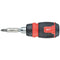 Milwaukee Accessoires Schroevendraaier multi-Bit 8 in 1 ratelend compact - 4932480581 4932480581