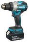 Makita DLX2507TJ 18V Combopack DHP489 Klopboormachine + DTD153Z Slagschroevendraaier 5,0 Ah accu (2
