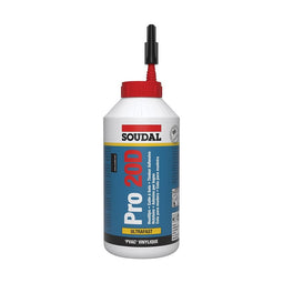 Soudal houtlijm (supersnel) Pro20D, flacon 750gr. - 108767