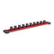 Milwaukee Accessoires Hex Doppen Rail met clips 1/2