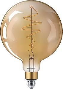 Philips LED filament Globe 6,5-40W E27 G200 Gold Vintage - LED3832