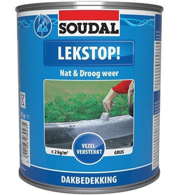 Soudal Lekstop | Waterdichting | Grijs | 750 g - 101507