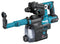 Makita HR003GZ02 | Combihamer | SDS-Plus | 40V Max | met stofafzuiging | Body | Zonder Accu's &