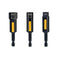 DeWalt Accessoires IMPACT magnetisch zeskantdop (reinigbaar) 8, 10, 13mm - DT7460-QZ - DT7460-QZ