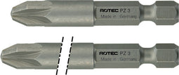 Rotec PRO Krachtbit PZ 1 L=127mm E 6,3 BASIC - 805.00131 - 805.00131