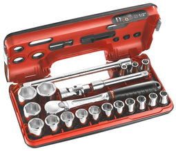 Facom compacte doos 1/2’’6-kant met ratel met stofdichte kop - SL.DBOX1PB