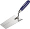 Promat Bernse pleistertroffel | lengte 140 mm breedte 85 mm | roestvrij, m. beukenhouten heft | RVS