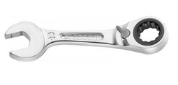 Facom Korte Anti-Slip Steekringratelsleutel 10Mm - 467BS.10 - 467BS.10