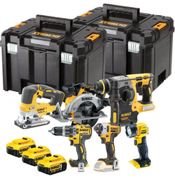 DeWalt DCK690P3T Accuset 6-delig | 18v 5.0Ah Li-Ion | 3 accu's