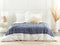 Beliani NEREID - Verzwaringsdeken - Blauw - 120 x 180 cm - Polyester