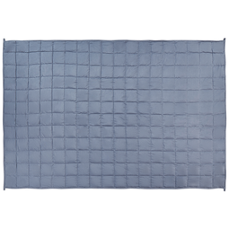 Beliani NEREID - Verzwaringsdeken - Blauw - 120 x 180 cm - Polyester