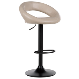 Beliani PEORIA II - Barkruk set van 2 - Lichtbeige - Kunstleer