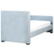 Beliani TEENIE - Eenpersoonsbed - Blauw - 90x200 - Fluweel