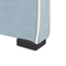 Beliani TEENIE - Eenpersoonsbed - Blauw - 90x200 - Fluweel