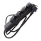 Socket strip 4-way outdoor with flap color black IP44 cross section 1.5mm² 4x for Schuko plug