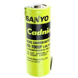 Sanyo KR-7000F Cadnica F Size single cell with solder tail