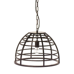 Riverdale Riverdale hanglamp Boston donkergrijs 45 cm