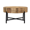 Homestylingshop Salontafel rond - Salontafel hout - Salontafel mangohout 80 cm