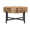 Homestylingshop Salontafel rond - Salontafel hout - Salontafel mangohout 80 cm
