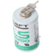 SAFT LS142502PF lithium battery, size 1/2 AA with printed flags