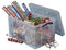 Really Useful Box opbergdoos 84 liter, transparant 3 stuks