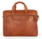Spikes & Sparrow Leren Laptoptas 15.6 inch Bronco 401370 3-vaks Brandy