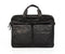 Spikes & Sparrow Leren Laptoptas 15.6 inch Bronco 401370 3-vaks Zwart