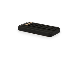 Pen Tray - OakyBlocks - Black