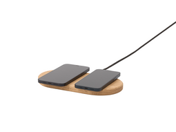 Dual Slim Charging Pad - Oak