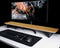 Dual Monitor Stand (114x23cm) – Setup Cockpit – Oak