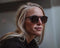 Emma - Round Sunglasses in Walnut Wood