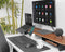Dual Monitor Stand (114x23cm) - Setup Cockpit - Walnut