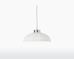 Hanging Lamp - YOSEMITE - Paper Pulp - White