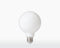 CALEX LED Dimmable Light Bulb - Globe - White - E27 - Medium