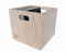 Wooden Vinyl Record Box - Birch