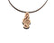 Wooden Necklace – Treble Clef – Maple & Walnut