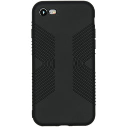 Accezz Impact Grip Backcover iPhone SE (2022 / 2020) / 8 / 7 - Zwart