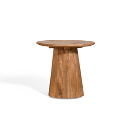 Mokka Bijzettafel Lichtbruin Ø50cm