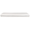 Beliani JOLLY - Traagschuimmatras - Wit - 90 x 200 cm - Traagschuim