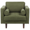 Beliani NURMO - Fauteuil - Groen - Polyester