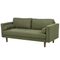 Beliani NURMO - Woonkamer set 6-zits - Groen - Polyester